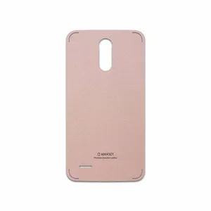 MAHOOT Rose Gold Leather Cover Sticker for LG Stylus 3