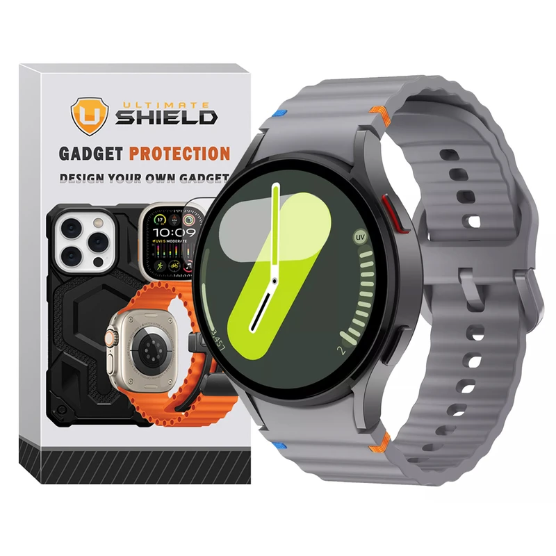 بند آلتیمیت شیلد مدل Silic ARC مناسب برای ساعت هوشمند سامسونگ Galaxy Watch 7 40mm / Watch 7 44mm / Watch FE 40mm