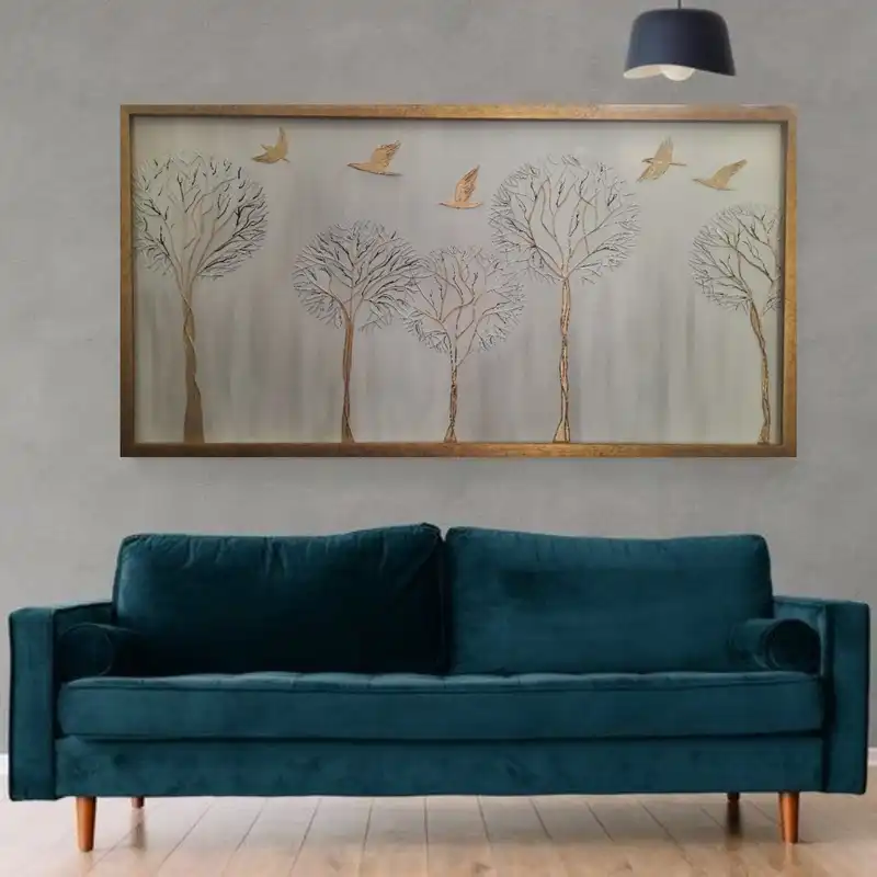 تابلو نقاشی اکرلیک مدل پرواز کد 04