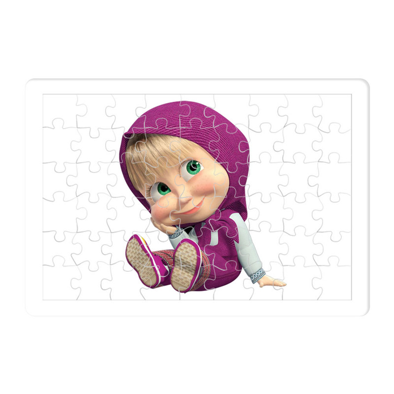 پازل 54 تکه طرح ماشا و آقاخرسه مدل P1106