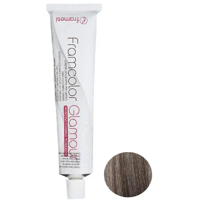 رنگ مو فرامسی مدل glamour شماره 7.13 حجم 100 میلی لیتر رنگ زیتونی متوسط