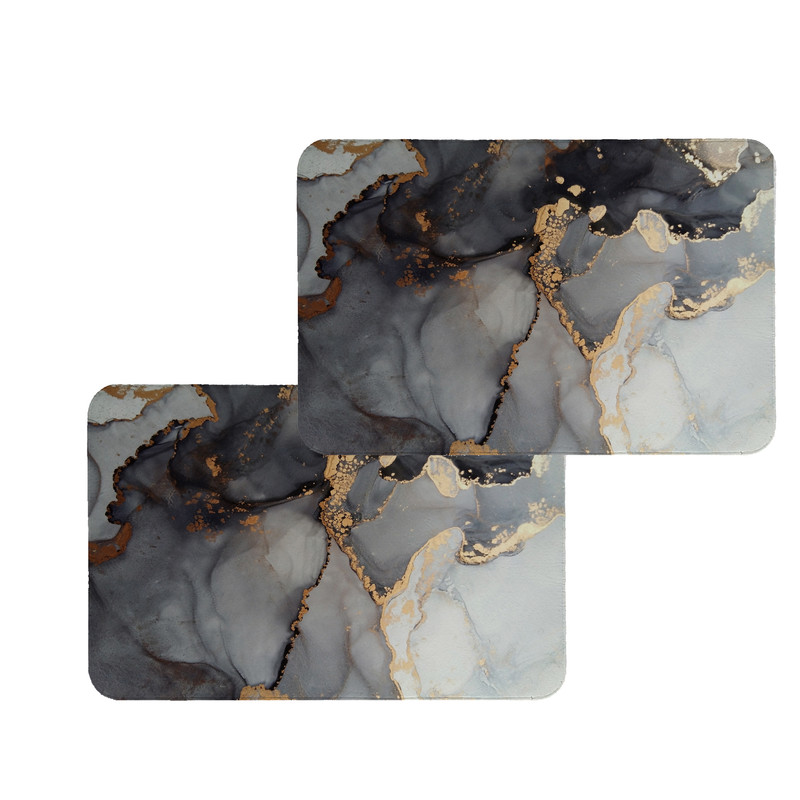 زیربشقابی طرح سنگ کد 8472 مجموعه 2 عددی