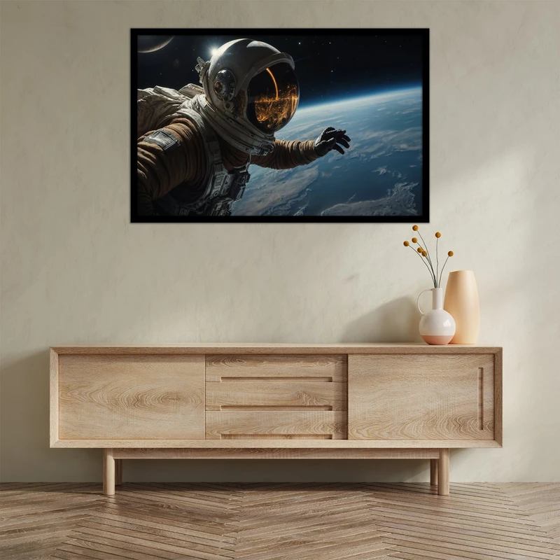 تابلو بکلیت طرح فضانورد  فضا و کهکشان مدل B-bu2662