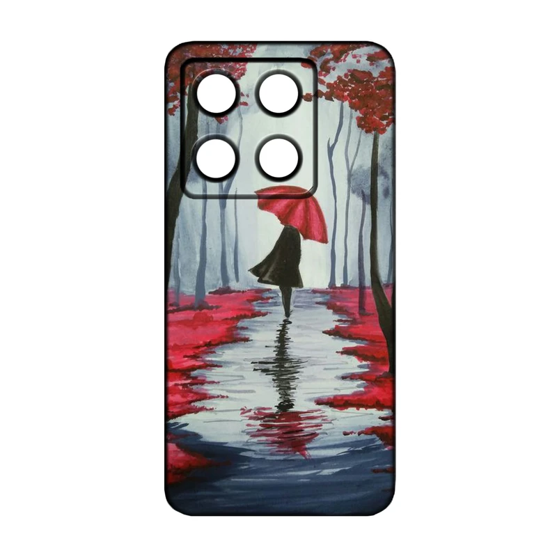 کاور طرح دخترانه کد 150 مناسب برای گوشی موبایل شیائومی 14T