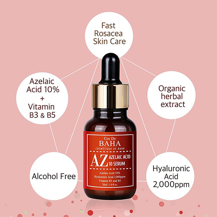 سرم ضد جوش کاز دی باها مدل AZELAIC ACID حجم 30 میلی لیتر