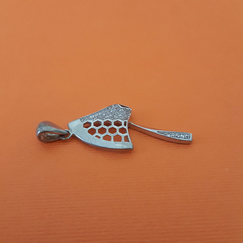 آویز گردنبند نقره زنانه مدل AMT_M062