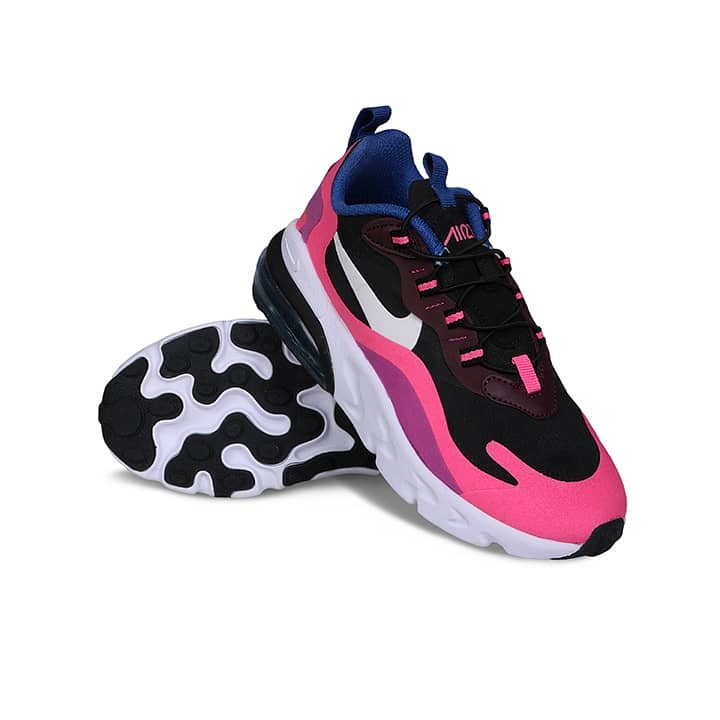 کفش راحتی چراغدار بچگانه نایکی مدل Air Max 270 React - 6987
