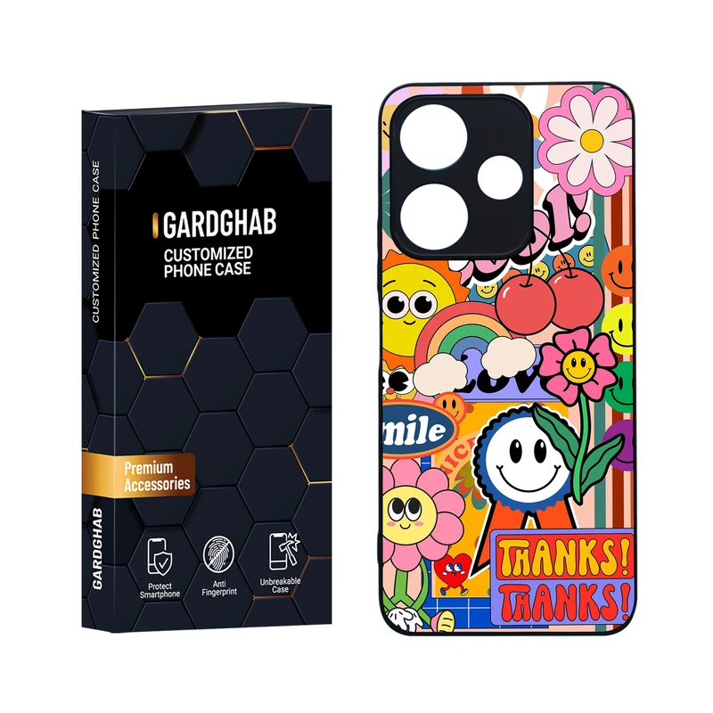 کاور گارد قاب مدل فانتزی مناسب برای گوشی موبایل شیائومی Redmi 13 4G / Poco M6 4G