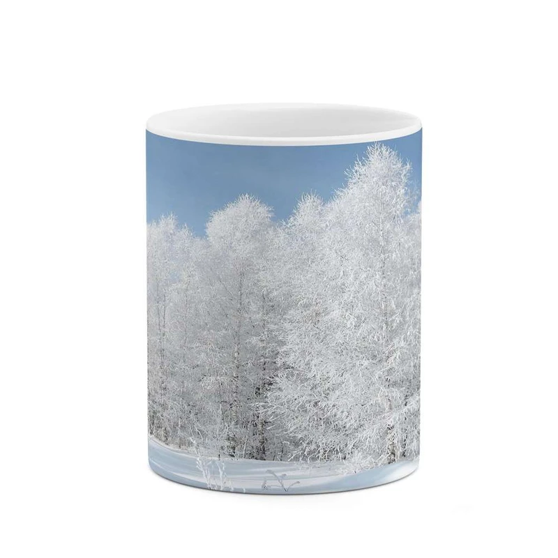 ماگ کاکتی مدل منظره برفی کد mgh14932