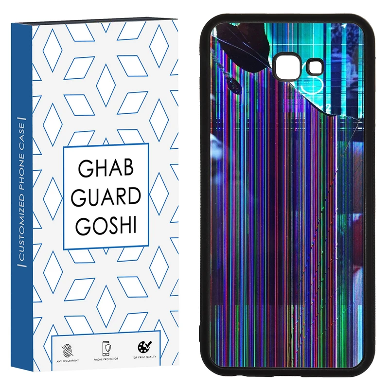 کاور قاب گارد گوشی طرح صفحه شکسته کد TPU-196 مناسب برای گوشی موبایل سامسونگ Galaxy J4 plus / J4 core