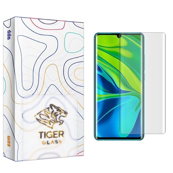 محافظ صفحه نمایش تایگر گلس مدل APL2 UV_NW مناسب برای گوشی موبایل شیائومی Mi Note 10