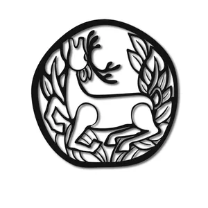 دیوارکوب طرح گوزن مدل an-b01