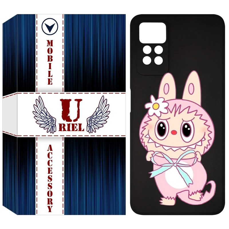 کاور یوریل مدل KSH کد 146 طرح عروسک لبوبو مناسب برای گوشی موبایل شیائومی Redmi Note 12 Pro 4G
