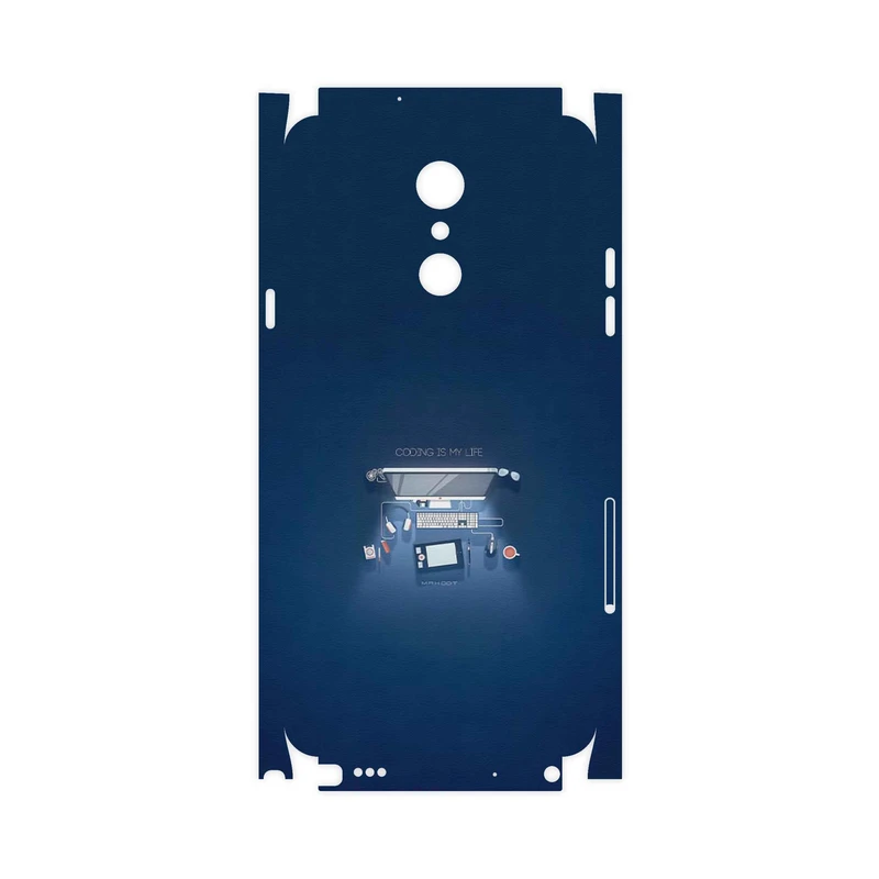 برچسب پوششی ماهوت مدل Programming 3-FullSkin مناسب برای گوشی موبایل ال جی Q Stylus