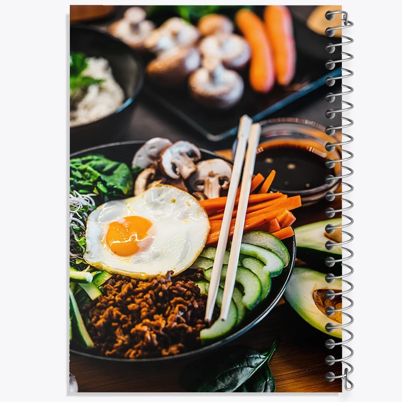 دفتر ژورنال نویسی 50 برگ خندالو مدل نقطه ای طرح سالاد  کد F83