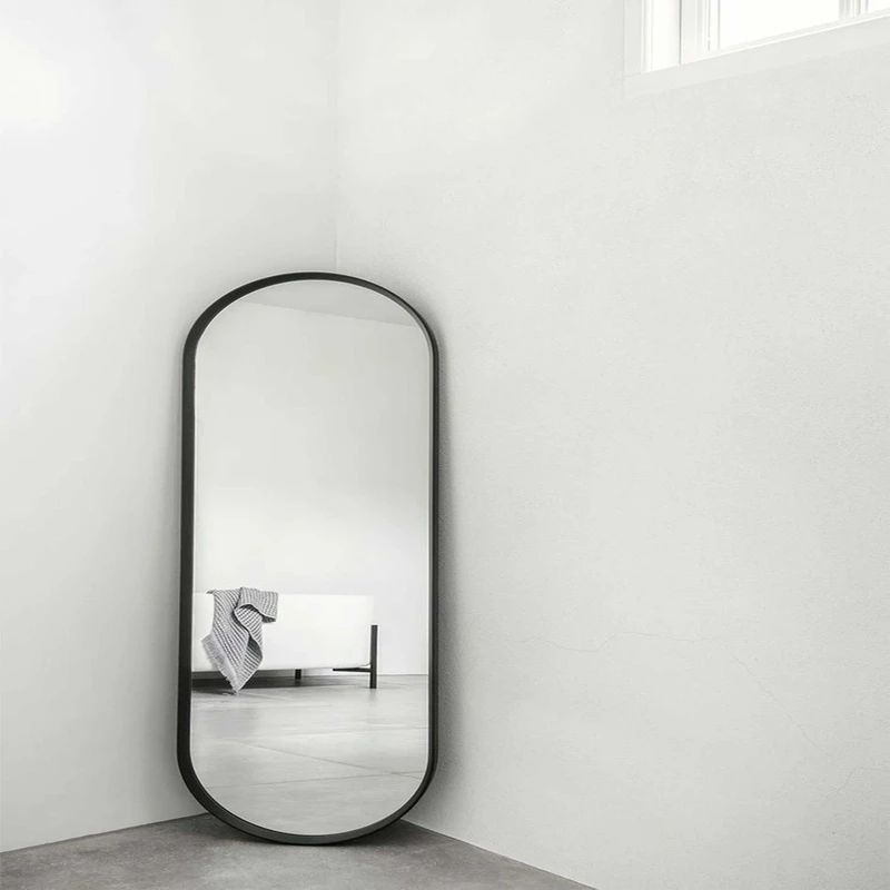 عکس شماره 4 : آینه مدل قدی چوبی طرح سرو کد w-150