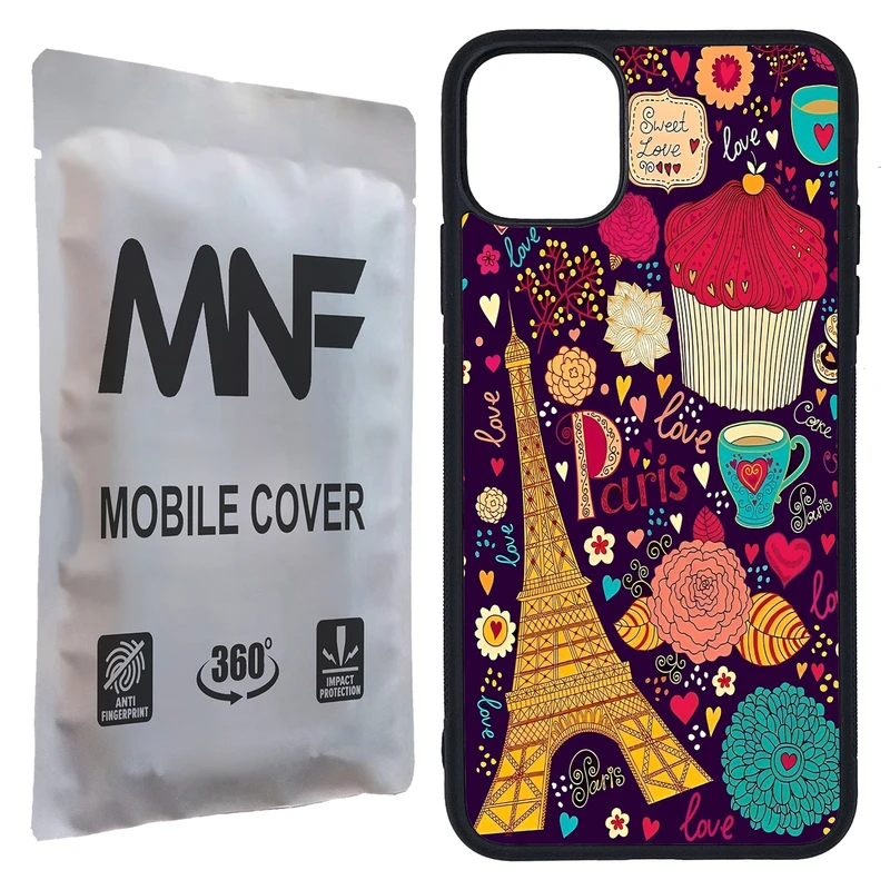 کاور ام ان اف طرح Love Paris کد P-069 مناسب برای گوشی موبایل اپل iPhone 11 Pro Max