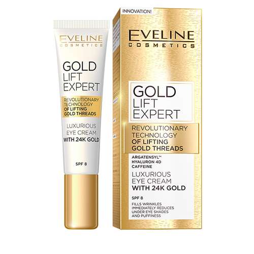 کرم دور چشم اولاین مدل Gold Lift Expert حجم 15 میلی لیتر