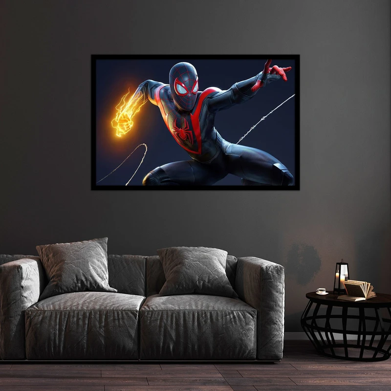 تابلو بکلیت طرح مرد عنکبوتی مدل B-bu1289