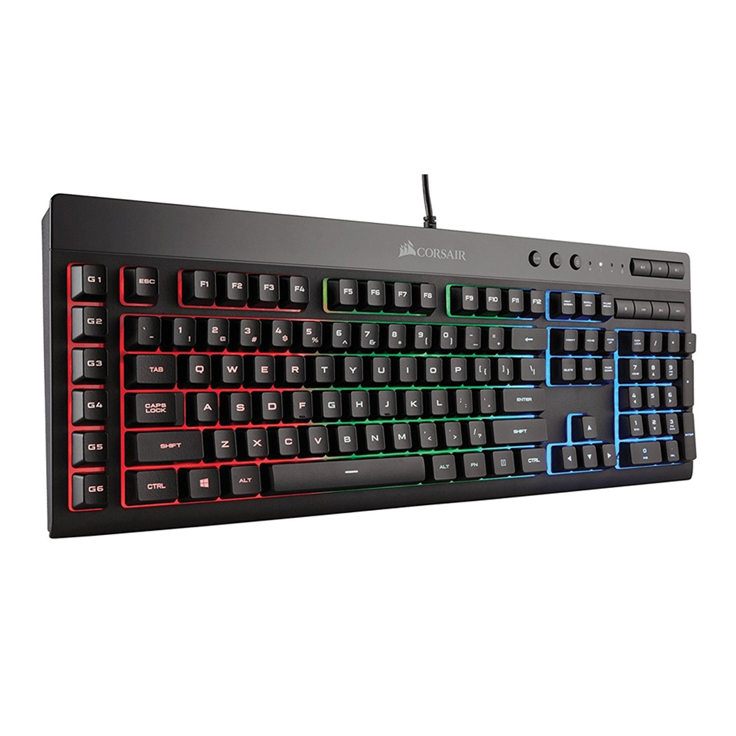 کیبورد مخصوص بازی کورسیر مدل K55 RGB Pro