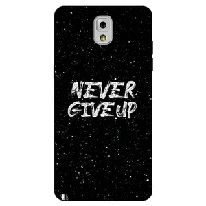 Megafone Never give up 1871 Cover For Samsung Galaxy Note 3