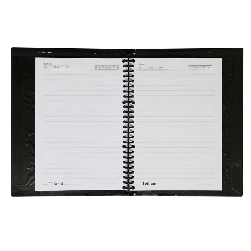 دفتر کلاسوری 100 برگ سروش کد 35