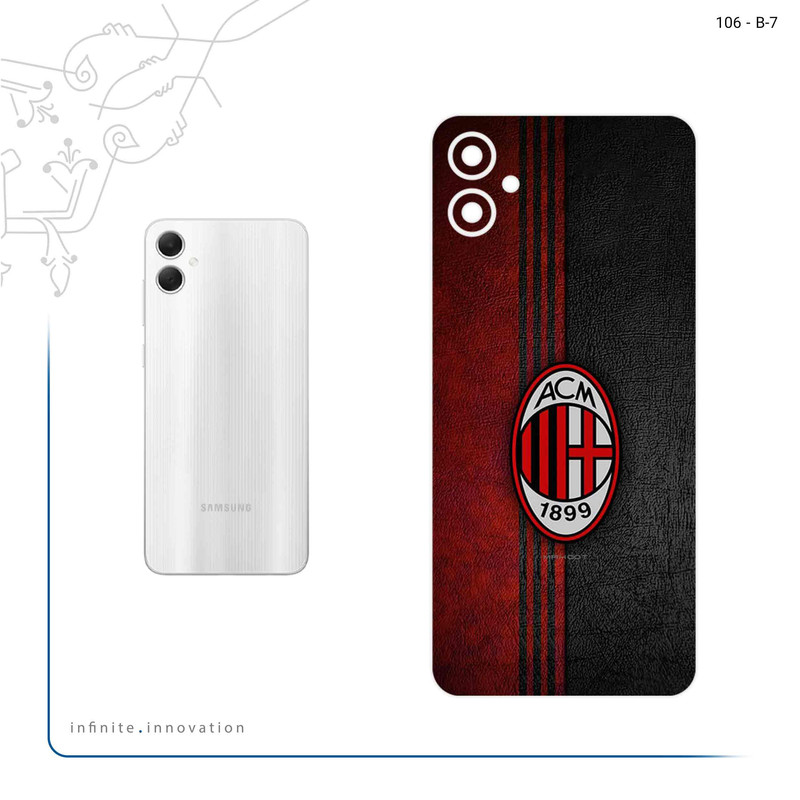 برچسب پوششی ماهوت مدل AC_Milan مناسب برای گوشی موبایل سامسونگ Galaxy A05