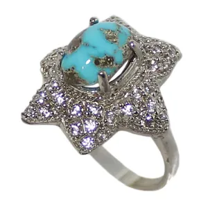 انگشتر نقره زنانه کد 7911