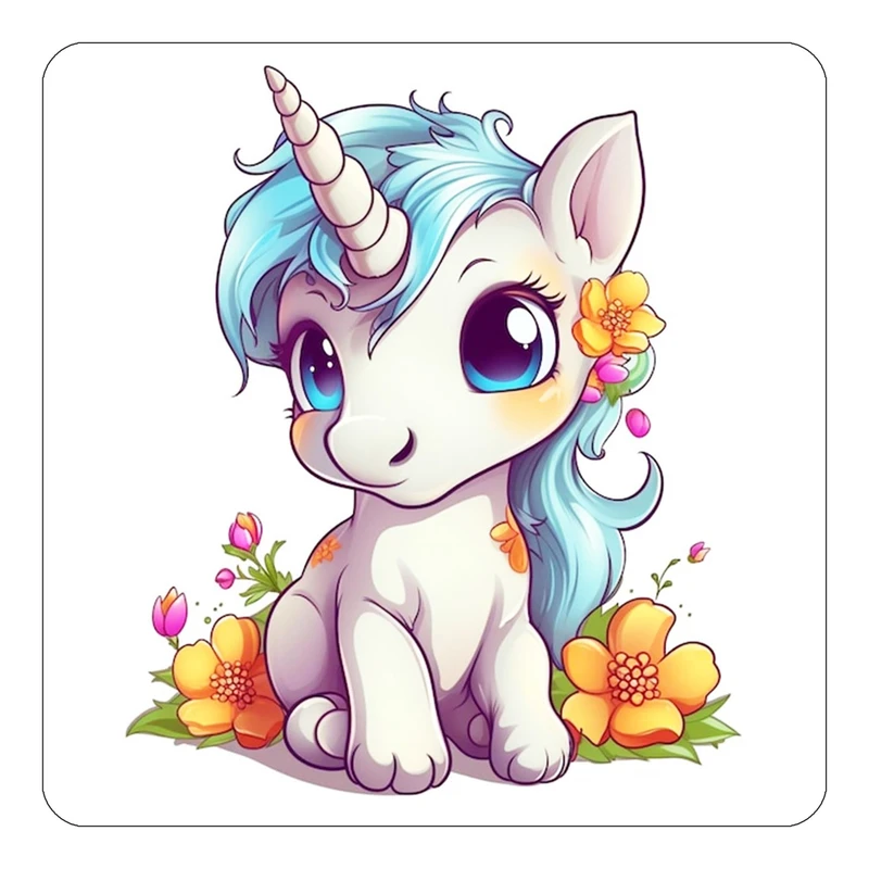 مگنت کاکتی طرح اسب تک شاخ و یونیکورن مدل mp29596