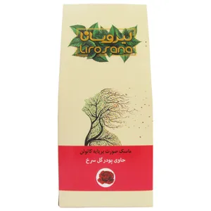 ماسک صورت لیروسانا مدل گل سرخ وزن 100 گرم