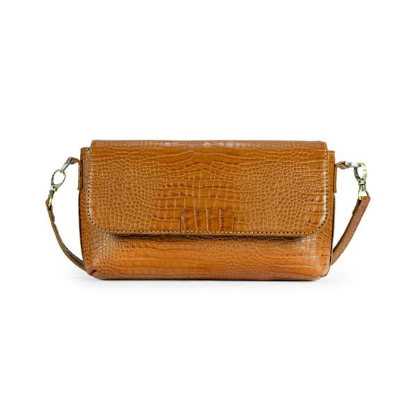 کیف رودوشی چرمی مدل دست دوز