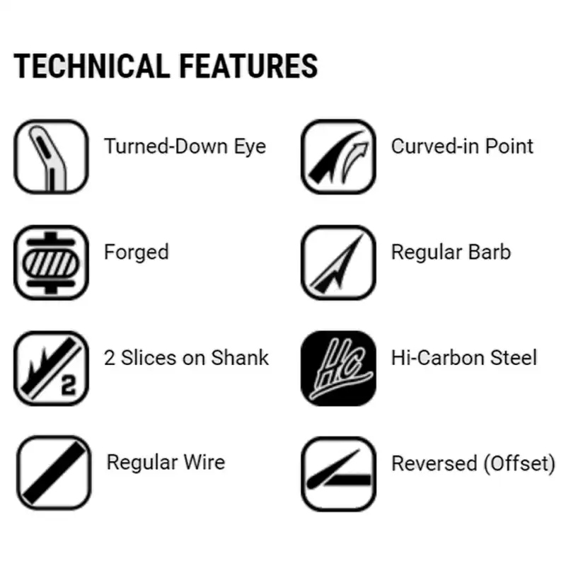 قلاب ماهیگیری وی ام سی کد 9292 سایز 6 BZ بسته 10عددی