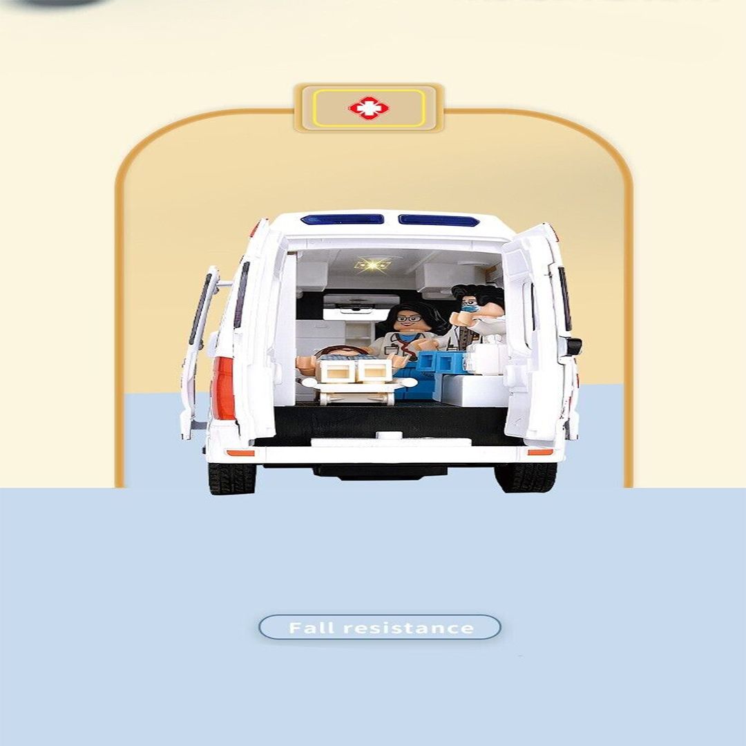 ماشین بازی مدل 911 Ambulance benz -  - 4