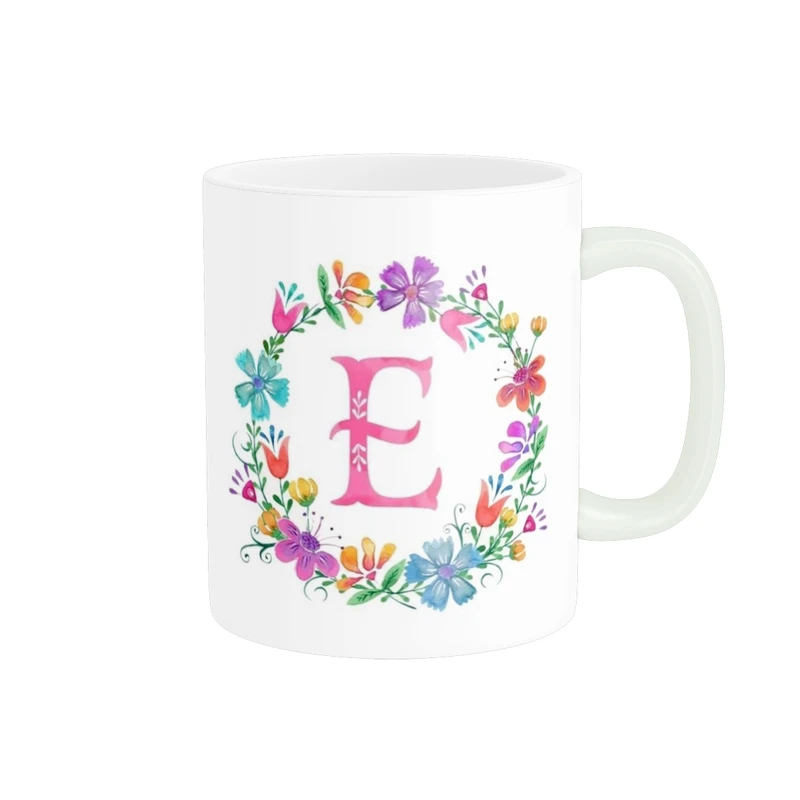 ماگ پاد آفرین طرح حرف E کد 2953