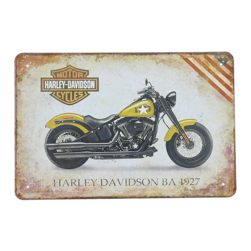 دیوارکوب طرح موتور Harley Davidson مدل P-05