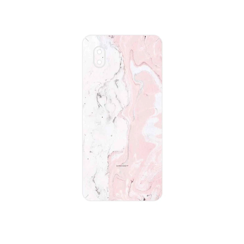 برچسب پوششی ماهوت مدل Blanco_Pink_Marble مناسب برای گوشی موبایل سامسونگ Galaxy A01 Core