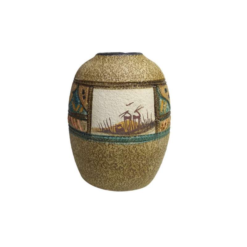 گلدان سفالی مدل بیضی کد 221