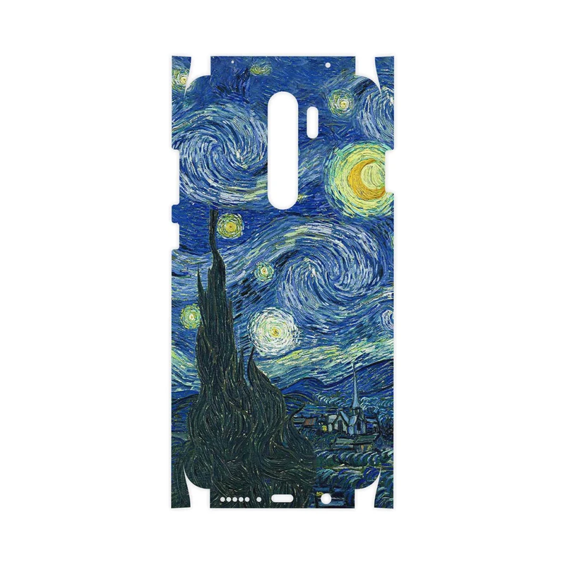 برچسب پوششی ماهوت مدل The Starry Night of van Gogh-FullSkin مناسب برای گوشی موبایل شیائومی Redmi Note 8 Pro