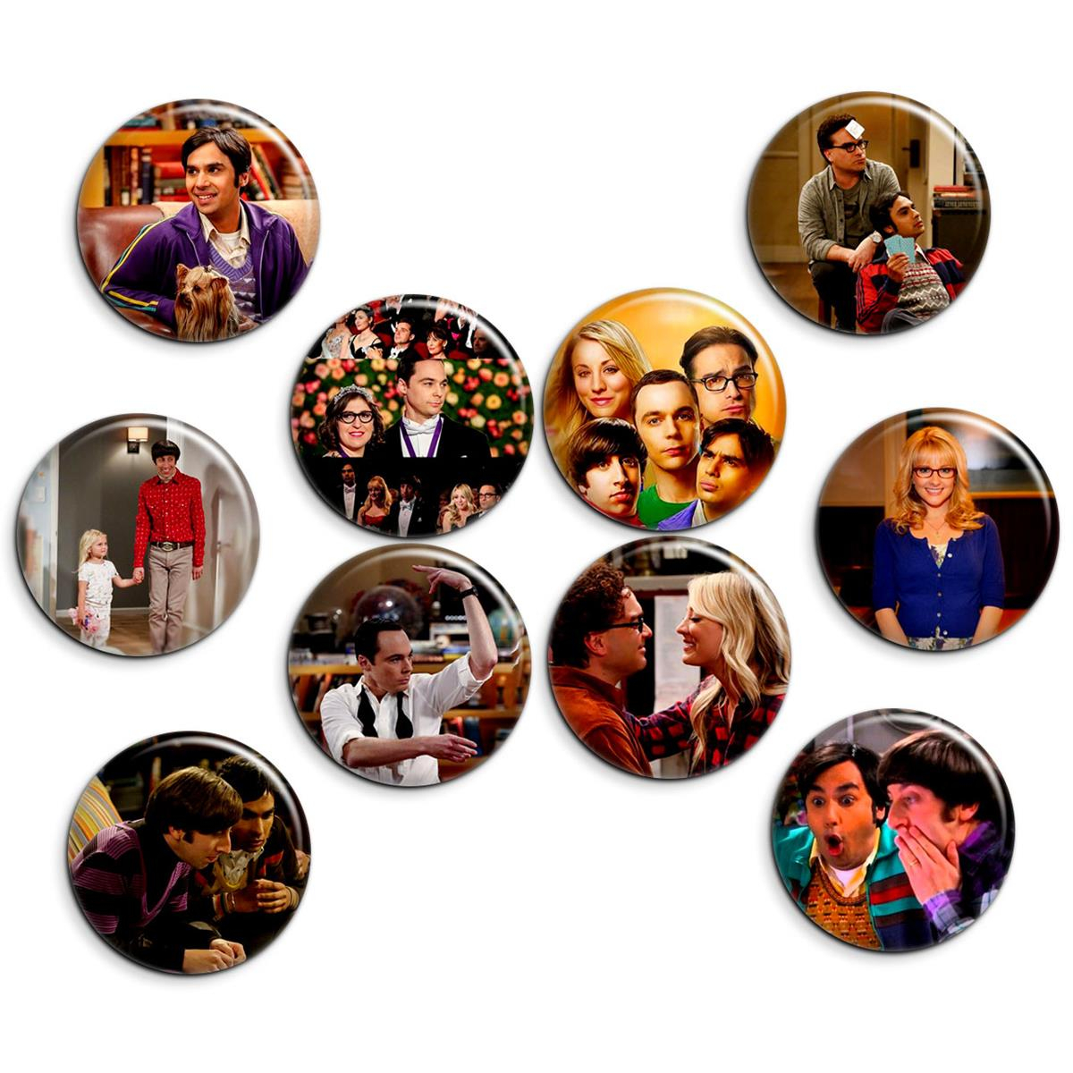 پیکسل پرمانه طرح big bang theory کد pmg.5297 مجموعه 10 عددی