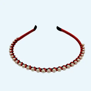 تل مو دخترانه مدل مرواریدی 