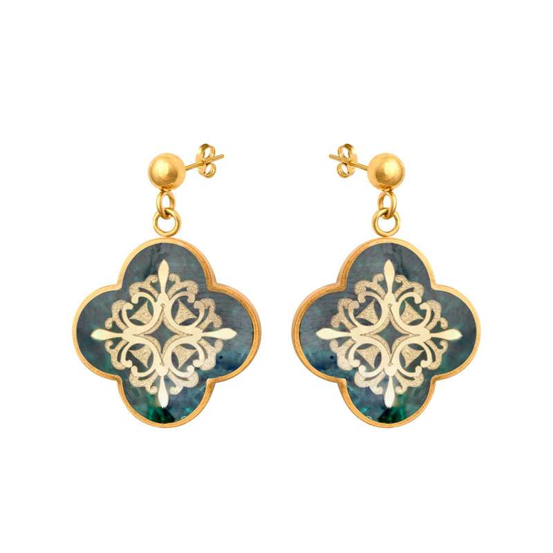 گوشواره زنانه دانژه مدل هوما گوشواره زنانه دانژه مدل هوما