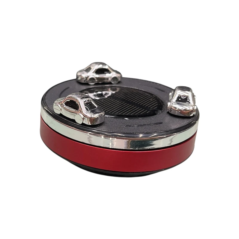 خوشبو کننده رو داشبوردی خودرو مدل سولار چرخشی طرح 3CARS کد RD 