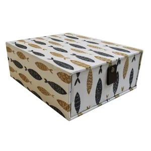 ارگانایزر هوم اند لایف مدل جعبه آدونیس کشویی طرح ماهی کد 390008