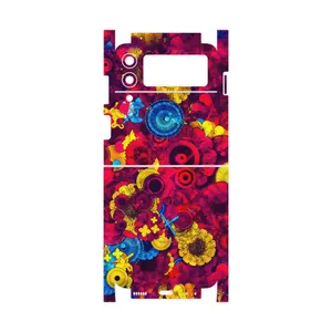 MAHOOT Vector Flower Garden Digital Art-FullSkin Cover Sticker for Samsung Galaxy Z Flip3 5G
