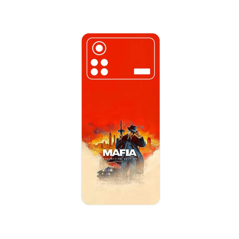 برچسب پوششی ماهوت مدل MAFIA Game Series مناسب برای گوشی موبایل شیائومی Poco X4 Pro 5G