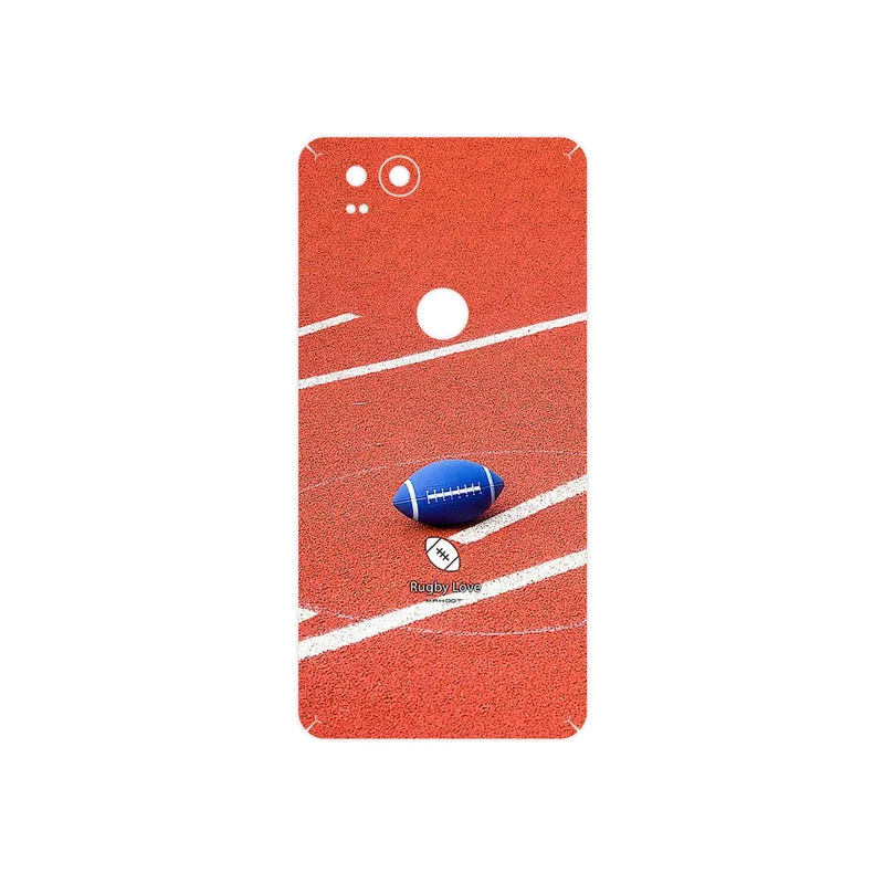 برچسب پوششی ماهوت مدل Rugby football مناسب برای گوشی موبایل گوگل Pixel 2