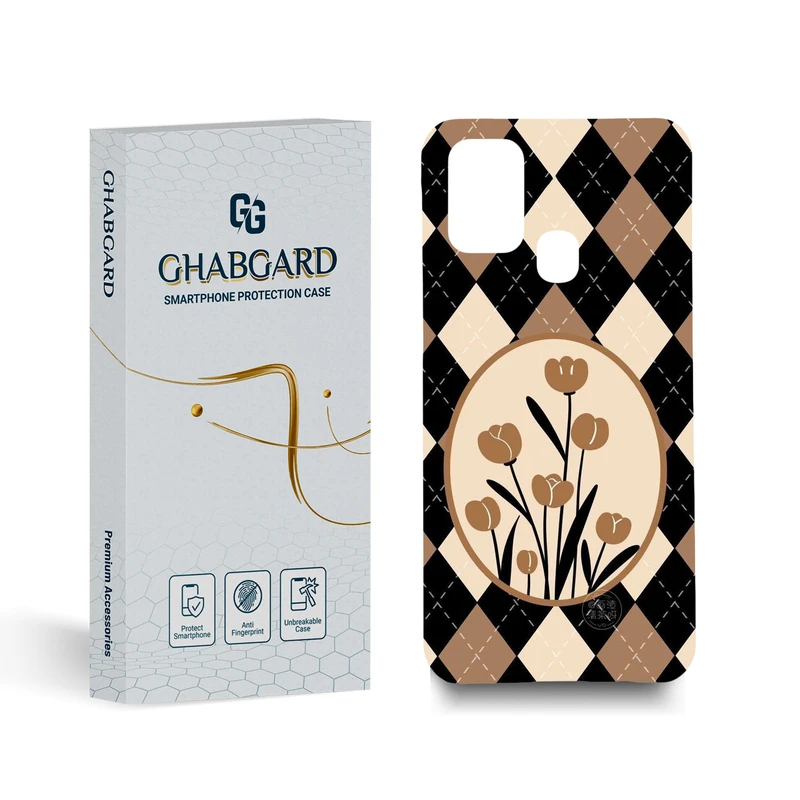 کاور قاب گارد مدل گل مناسب برای گوشی موبایل سامسونگ Galaxy M31