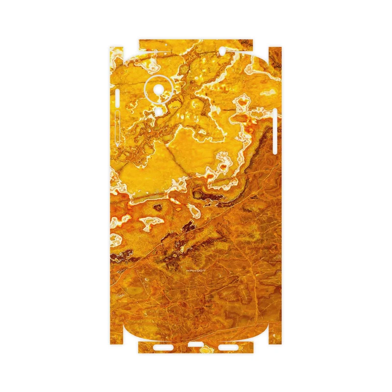برچسب پوششی ماهوت مدل Gold Marble-FullSkin مناسب برای گوشی موبایل گوگل Nexus 5