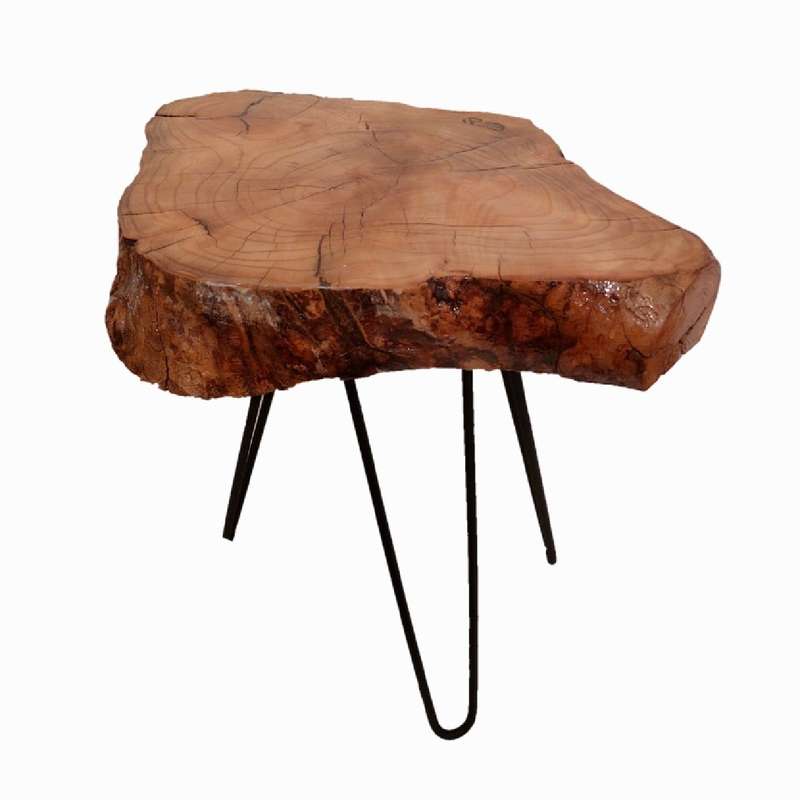 میز عسلی مدل رزینی