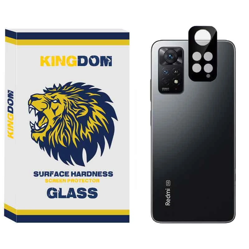 محافظ لنز دوربین کینگدام مدل LNZ3D-K مناسب برای گوشی موبایل شیائومی Redmi Note 11 5G